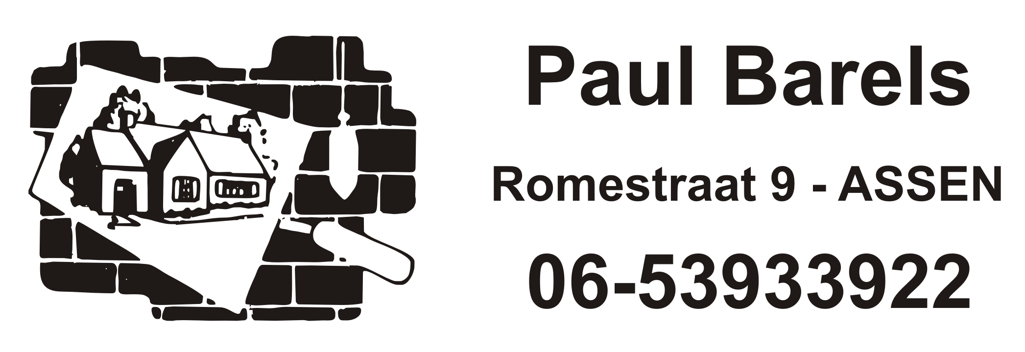 Paul Barels, Romestraat 9 Assen, 06-53933922